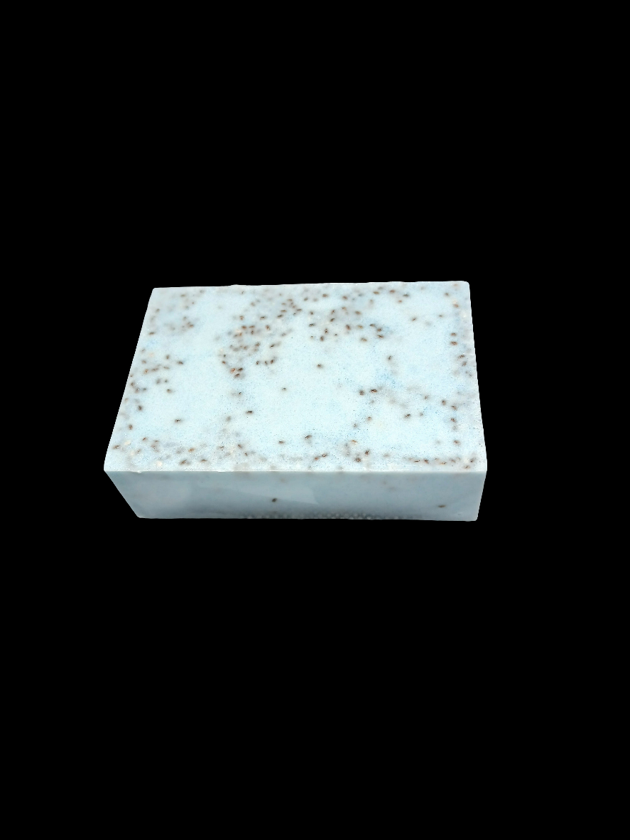 Blueberry Yum Yum & Chia Goat Milk Soap