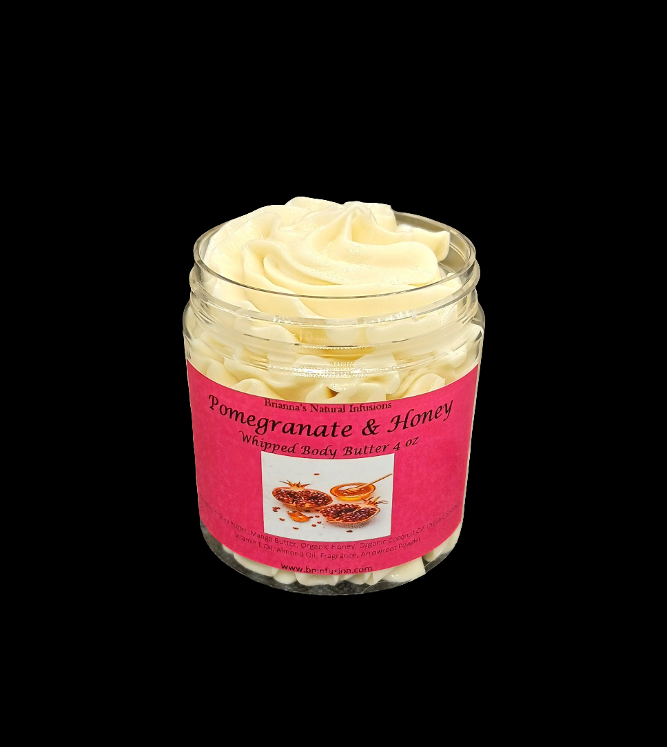 Pomegranate & Honey Whipped Body Butter