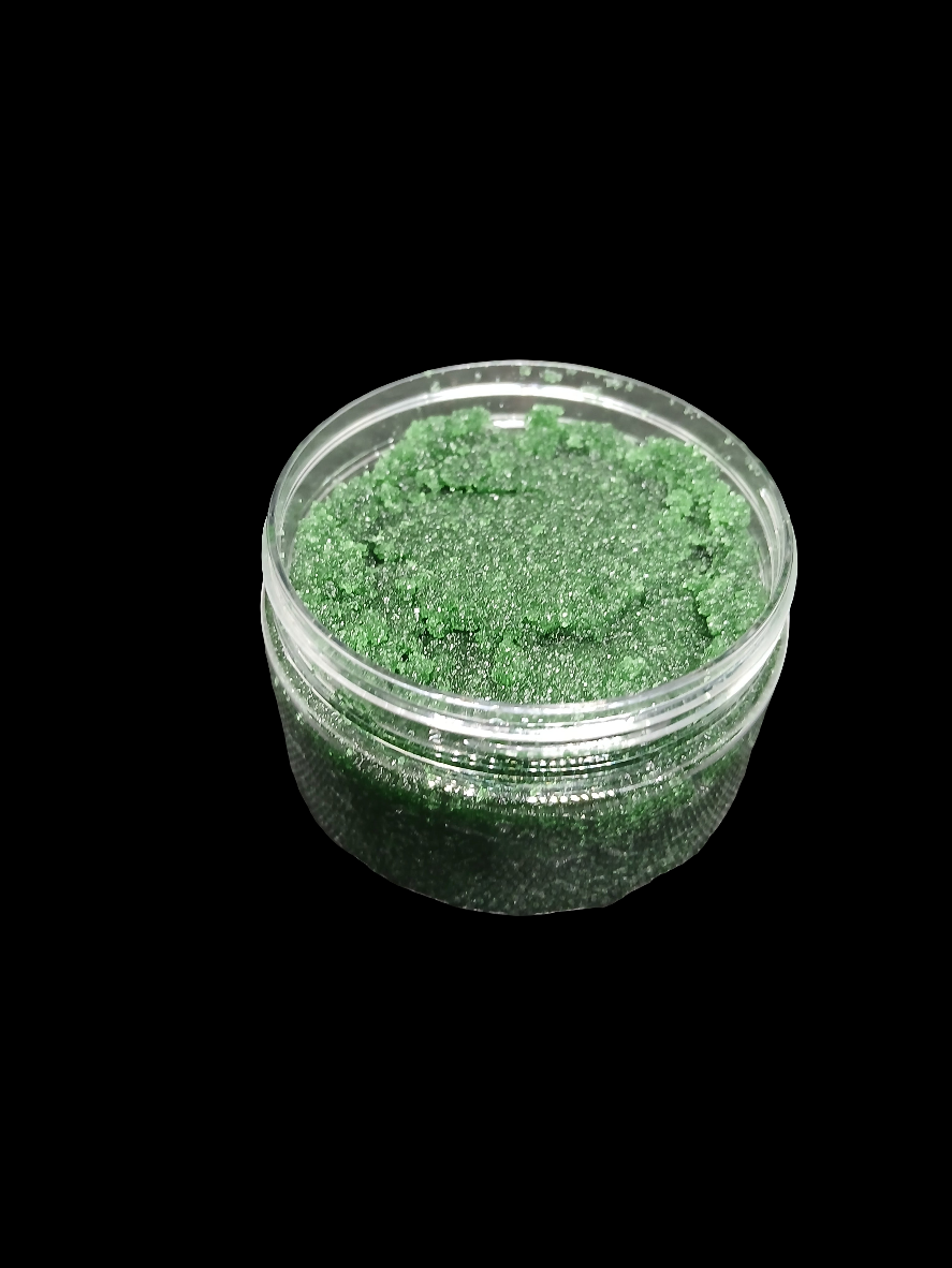 Chlorophyll & Eucalyptus Detox Sugar Scrub w/Matcha & Moringa  powder