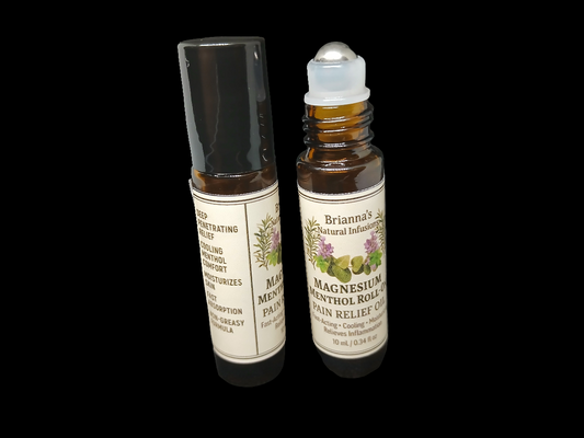 Magnesium Menthol Roll-on Pain Relief Oil