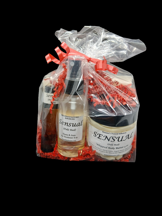 Sensual Gift Set (Polo Red)