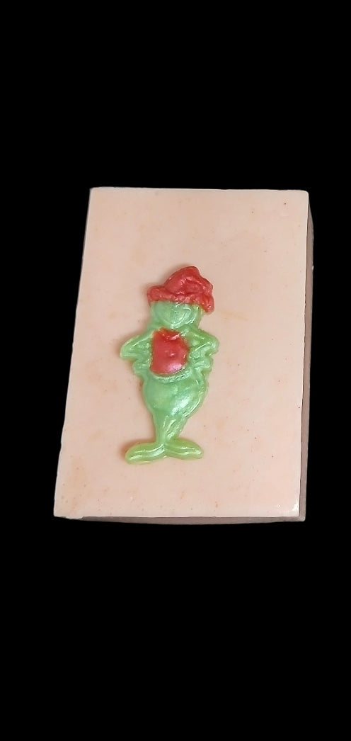 Grinch Goat Milk Soap (sugar cookie)