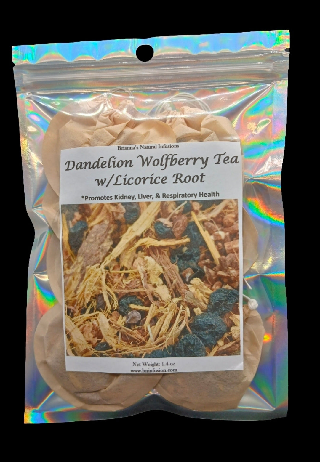 Dandelion Wolfberry Tea w/Licorice Root
