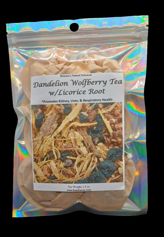 Dandelion Wolfberry Tea w/Licorice Root
