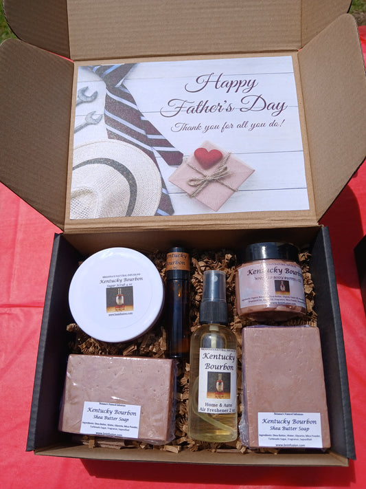 Kentucky Bourbon Father's Day Gift Box