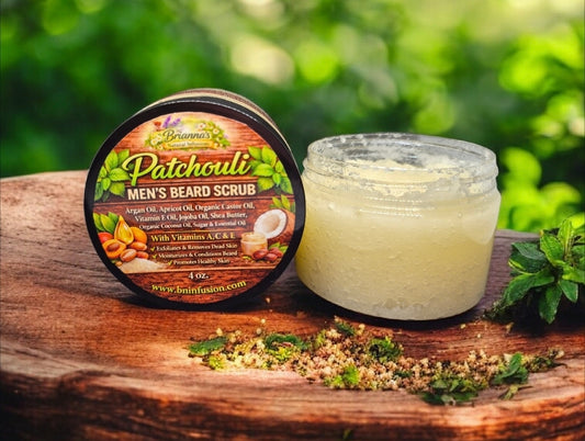 Patchouli Beard Scrub 4 oz