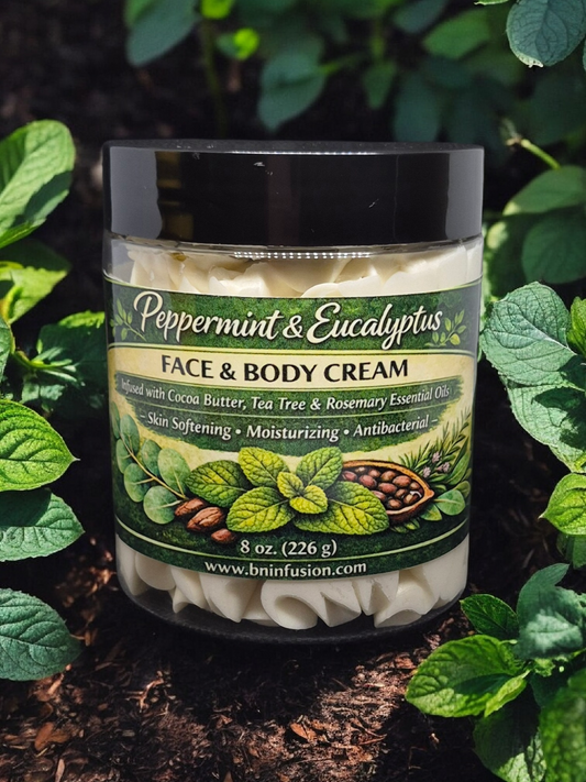 Peppermint & Eucalyptus Refreshing Face and Body Cream