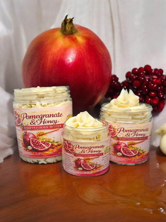 Pomegranate & Honey Whipped Body Butter