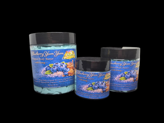 Blueberry Yum Yum Whipped Body Butter w/Honey