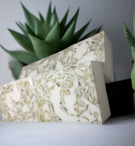 Rosemary, Aloe Vera, & Lemongrass Goat Milk Soap