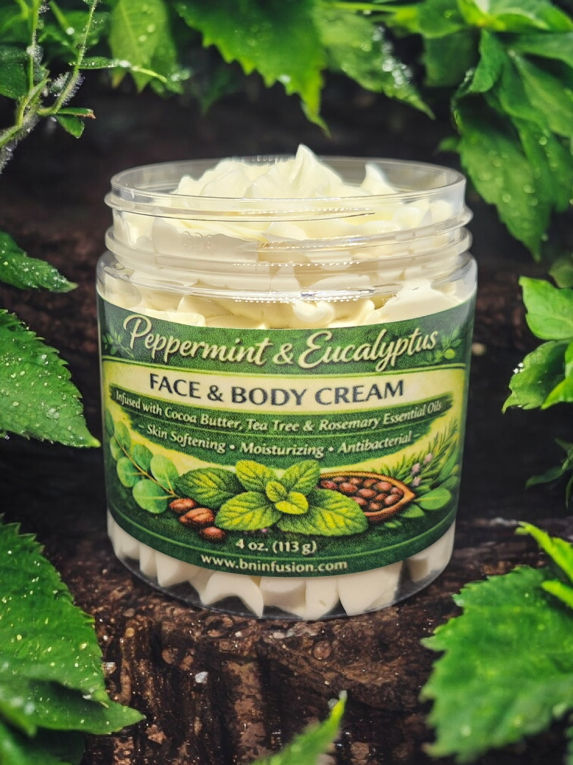 Peppermint & Eucalyptus Refreshing Face and Body Cream