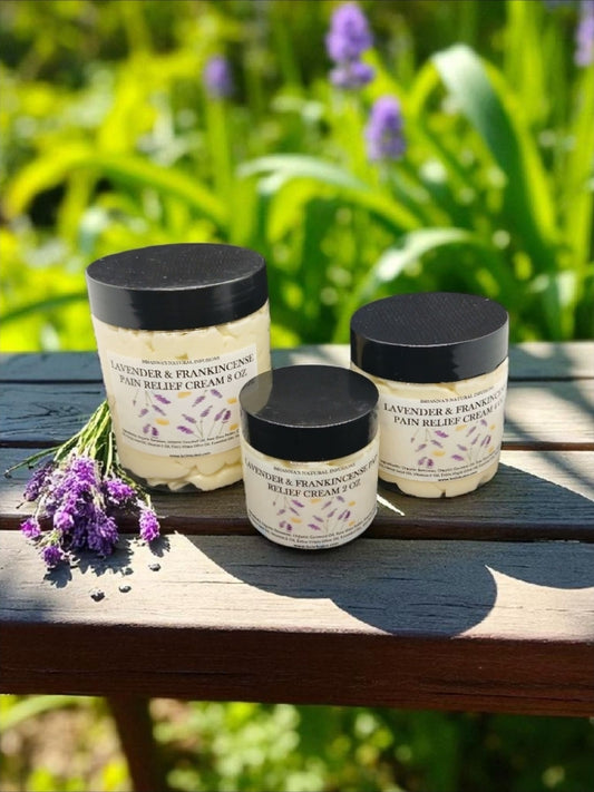 Lavender & Frankincense Pain Relief Cream
