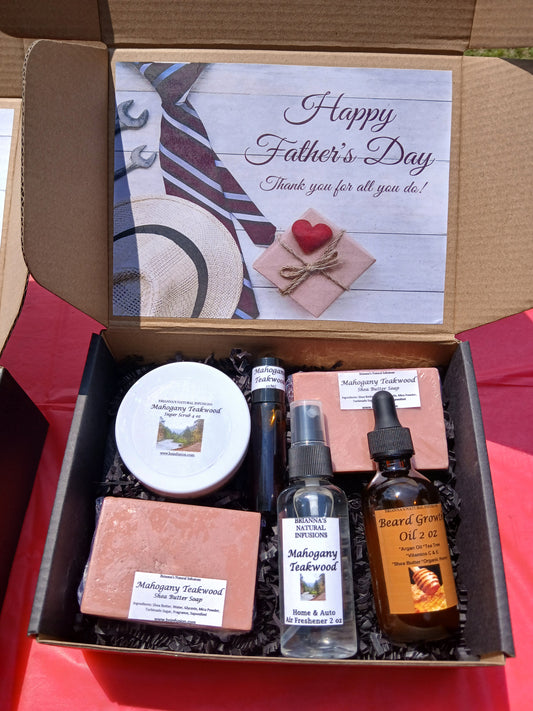 Mahogany Teakwood Father's Day Gift Box