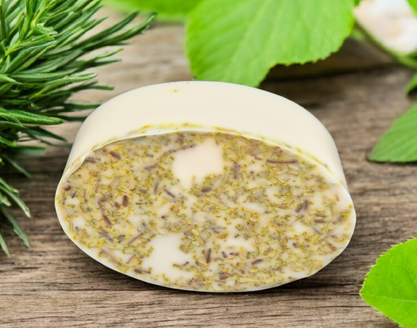 Rosemary & Peppermint Goat Milk Shampoo Bar