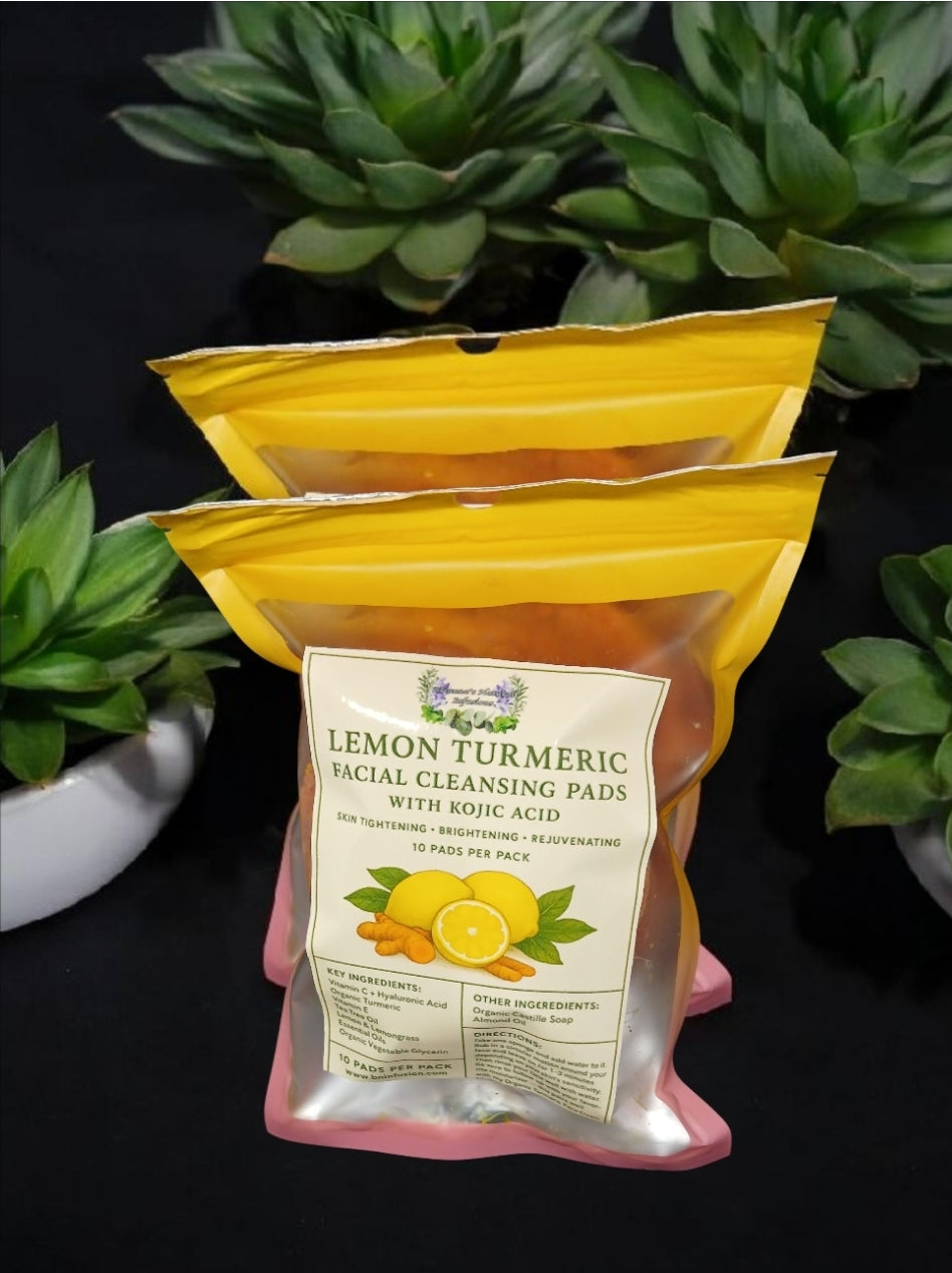Turmeric w/Kojic Acid Facial Cleansing Pads